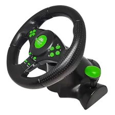 Volante Gamer Com Pedais, Cambio. Xbox360, Pc, Ps2, Ps3 Cor Preto Foto mini 1