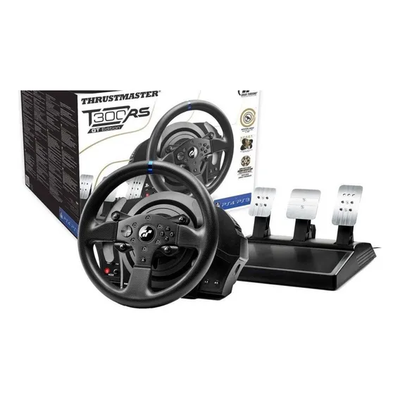 Volante Gamer Thrustmaster Volante T300rs Gt Edition Cor Preto Foto 1