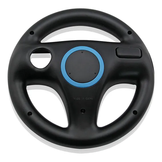 Volante Para Nintendo Wii E Wii U Preto Foto 1