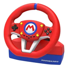 Volante + Pedais Mario Kart (nintendo Switch + Controle ) Cor Vermelho Foto  mini 1