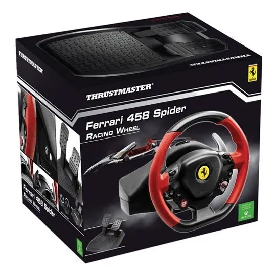 Volante Thrustmaster Ferrari 458 Spider Racing Xbox One Foto 1