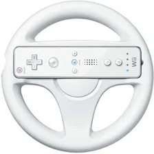 Volante Wii Wheel Nintendo Wii Original Branco Foto mini 1