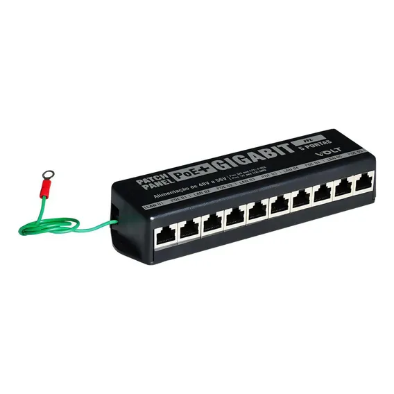 Volt Patch Panel Poe 5 Portas Gigabit Ether Mimosa 48v 2a Foto 1