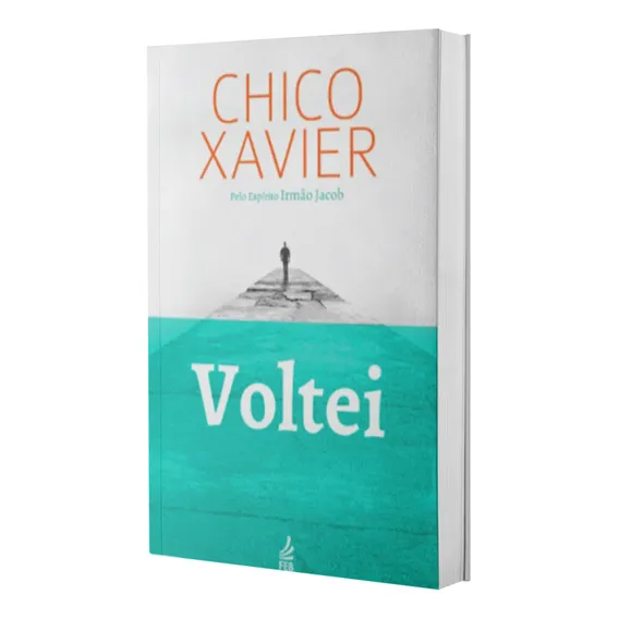 Voltei, de Chico Xavier. Editora Feb, capa mole em português, 2014 Foto 1