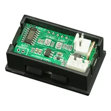 VoltÃmetro AmperÃmetro Medidor Digital Led 10a 12v 24v 100v Foto mini 3