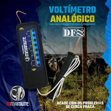 Voltímetro Analógico Cerca Elétrica Rural Gado Foto mini 3