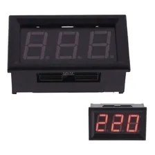 VoltÃmetro Digital 12v 24v Bateria Som Automotivo Carro Foto mini 3