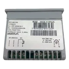 VoltÃmetro Digital E Indicador Com Alarme 85~250vca Foto mini 3