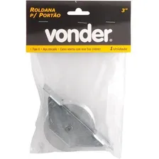 Vonder  Roldana Para Portão 3 Tipo V Em Aço Zincado Foto mini  2