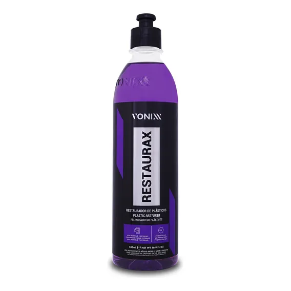Vonixx Automotivo Restaurador De Plásticos Restaurax 500ml Foto 1
