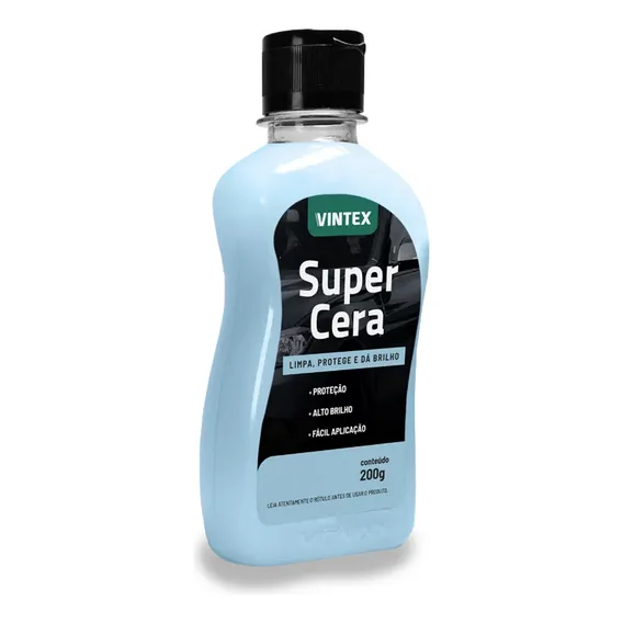 Vonixx Cera Limpadora Automotiva Super Cera Cristalizadora 200g Foto 1