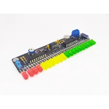 Vu Meter 20 Leds Bargraph Vu De Led Audio Sem Fio Microfone Luz Ryg Foto  mini 1