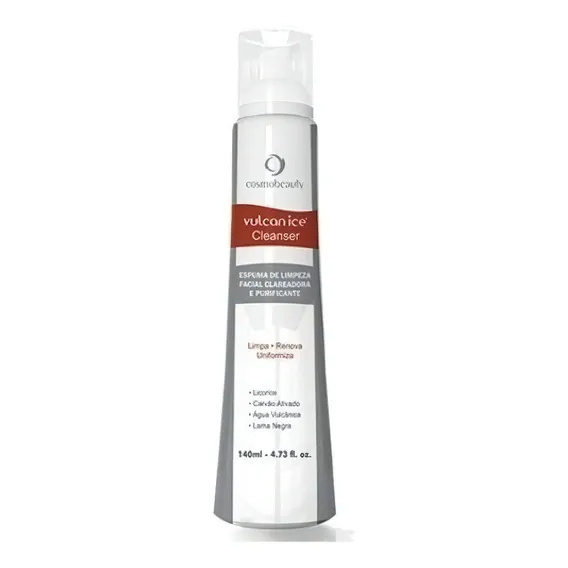 Vulcan Ice Cleanser 140ml Cosmobeauty Sabonete Carvão Foto 1