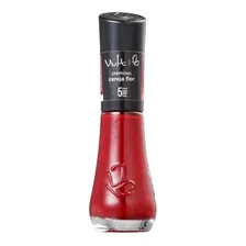 Vult 5free 07 Cereja Flor Esmalte Cremoso 8ml Blz Foto  mini 1