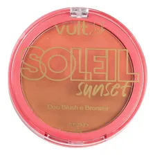 Vult Soleil Sunset Duo Blush E Bronzer 6g Tom da maquiagem Duo Blush Bronzer Foto mini 3