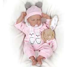 Vxn BebĂȘ Reborn Boneca Menina Reborn Realista Boneca 48cm Foto mini 4