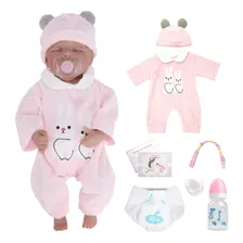 Vxn BebĂȘ Reborn Boneca Menina Reborn Realista Boneca 48cm Foto mini 1