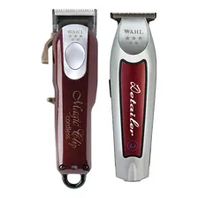 Wahl Detailer Sem Fio + Magic Clip Cordless - Wahl 110v/220v Cor Bord么/Prateado 127/220V Foto mini 1