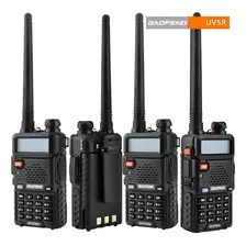 Walkie-talkie Baofeng Analogical UV-5R com 2 rádios - preto Foto mini  2