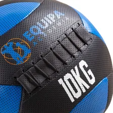 Wall Ball 10 Kg Crossfit Medicine Funcional Slam Ball Couro Foto mini 2