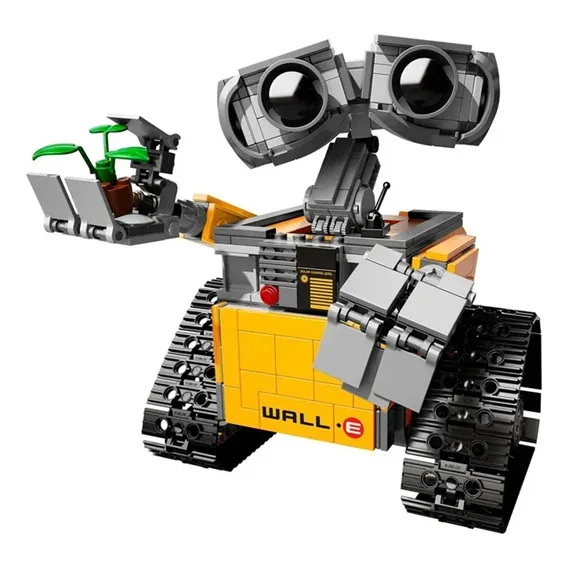 Wall.e Bloco De Montar 687 Peças Bloco Construção Brinquedo Foto 1