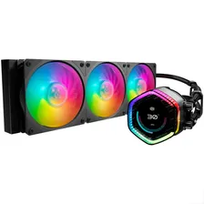 Water Cooler 360mm Cooler Master Masterliquid Ion 360 Aio Led Rgb Display Lcd CompatÃvel Amd / Intel Foto mini 1