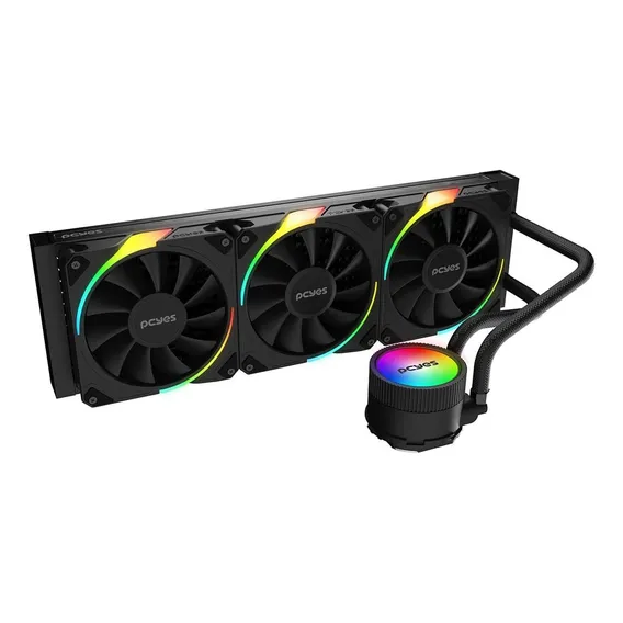 Water Cooler Sangue Frio 3 Argb 360mm Watercooler Pcyes Led Rgb Foto 1