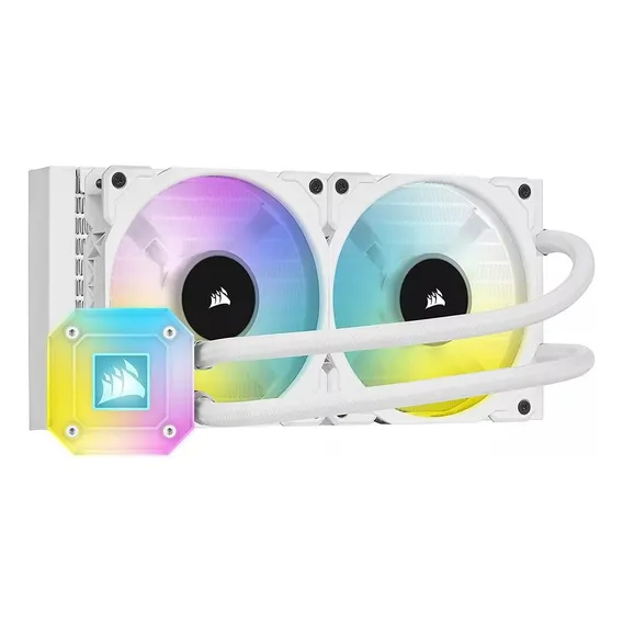 WaterCooler Corsair H100i Elite Capellix XT 240mm Branco Rgb Foto 1