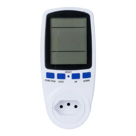 Wattimetro Digital Ac Medidor Consumo De Energia 2500w 220v Foto 1