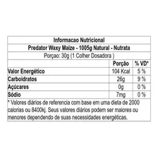 Waxy Maize Carboidrato 100% Puro - 1005g Natural - Nutrata Foto mini  2