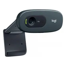 Webcam Logitech C270, Resolução Hd 720p/30fps, Microfone Cor Cinza-escuro Foto mini 3