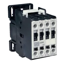 Weg Contator Weg 220v 9a Tripolar 1na Cwm9-10-30d23 Foto  mini 1
