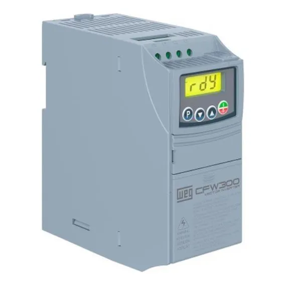 WEG inversor de frequência cfw300 1,5cv 6a 220v trifásico we Foto 1