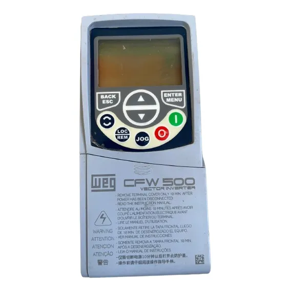 WEG Inversor de frequência CFW500 2CV 380V trifásico Foto 1
