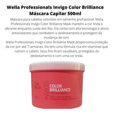 Wella Brilliance Invigo Máscara De Hidratação 500ml Foto mini  2