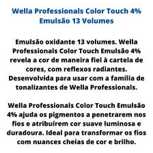 Wella Color Touch Emulsão Reveladora 4% 13 Volumes 1000ml Foto mini  3