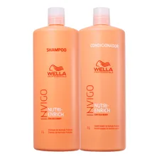 Wella Invigo Nutri-enrich Shampoo + Condicionador 1l Foto mini 1