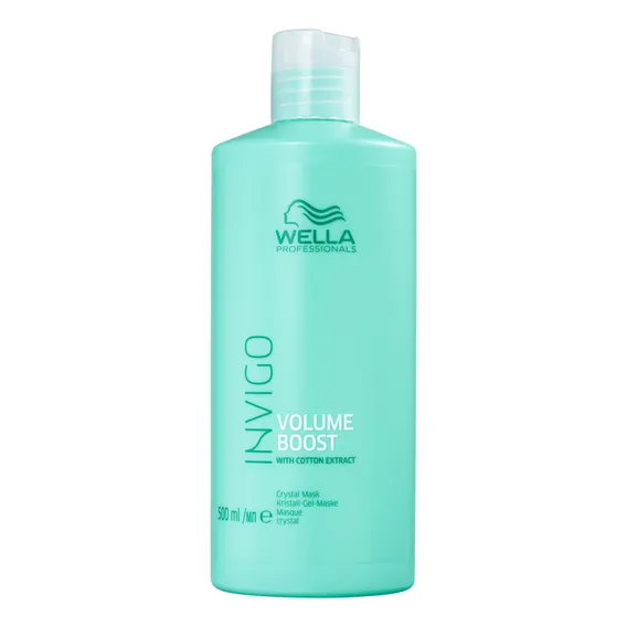 Wella Invigo Volume Boost Crystal - Máscara Capilar 500ml Foto 1