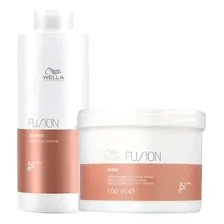 Wella Professionals Fusion Shampo 1l Máscara 500ml Original Foto mini 1