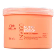 Wella Professionals Invigo Nutri Enrich Wella Professionals Invigo Nutri Enrich Kit Shampoo 1000ml + Máscara 500g Profissional En Garrafa, Pote De 1500ml De 1500g Foto mini 4
