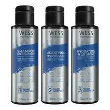 Wess Kit Nano Selagem - 3 Passos - 50ml Foto  mini 1