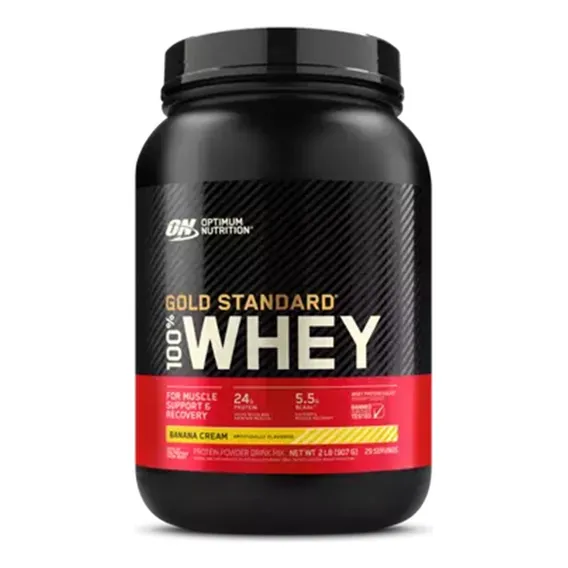 Whey 100% Gold Standard Optimum Nutrition 907g Banana Foto 1
