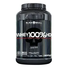 Whey 100% HD Baunilha 900g Black Skull Foto  mini 1