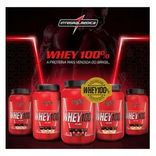 Whey 100% Pure 900gr - Whey Concentrado - Integralmédica Sabor Morango Foto mini  2