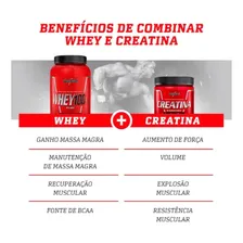 Whey 100% Pure 907g Sabor Morango + Creatina 300g - Integral Médica Foto mini 4