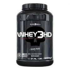 Whey 3hd 900g - Caveira Preta - Black Skull Sabor Baunilha Foto mini 1