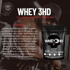 Whey 3hd Black Skull Cookies & Cream Em Sachê De 837g Foto mini 2