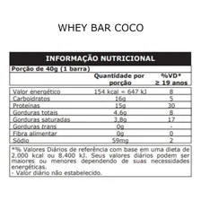 Whey Bar 24 Un - Probi贸tica Sabor Coco Foto mini 2