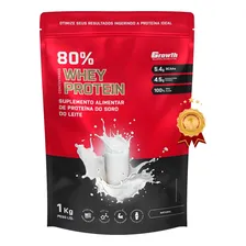 Whey Concentrado 80% Whey Protein - Growth Supplements Sabor Chocolate/Amendoim Foto mini 1