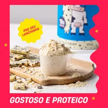 Whey Concentrado Cookies'n Cream Pote Tradicional 450g +mu Sabor Cookies & cream Foto mini 4